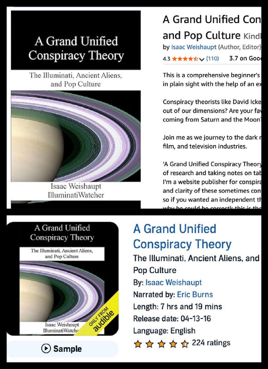 A Grand Unified Conspiracy Theory: The Illuminati, Ancient Aliens and Pop Culture Signed Paperback
