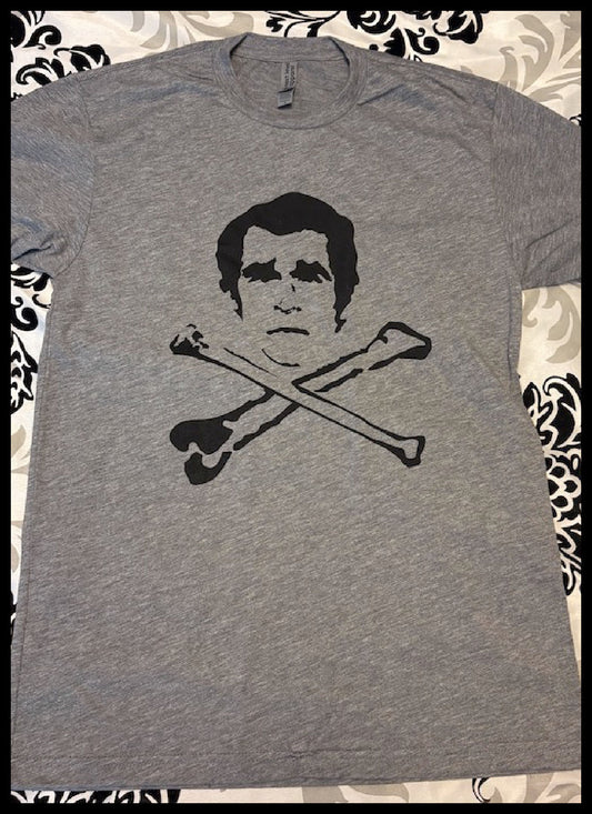 George Bush Skull & Bones Saturn Death Cult Shirt- ULTRA SOFT!