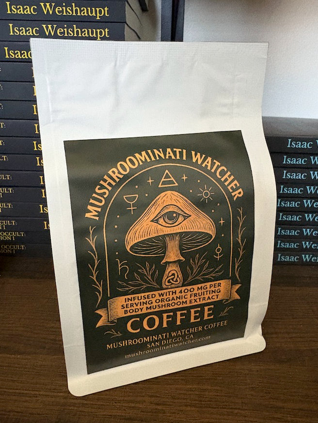 Mushroominati Watcher Mushroom Infused Coffee- Whole Bean