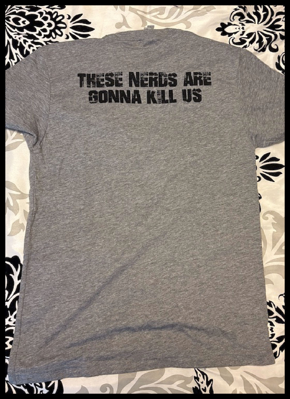 OFFICIAL PODCAST SHIRT: Occult Symbolism & Pop Culture! GREY SUPER SOFT